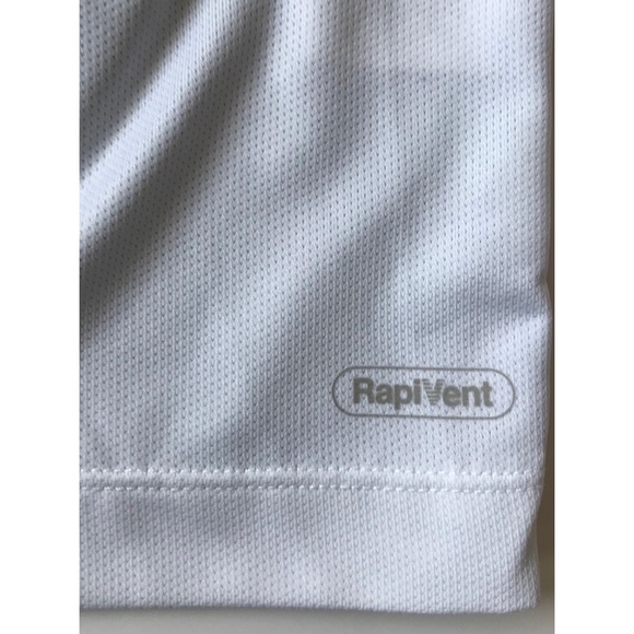 Greg Norman for Tasso Elba Teal and White Short Sleeve Polo Golf Shirt XXL - Picture 6 of 7